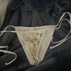 Forever 21 sequin bikini bottoms